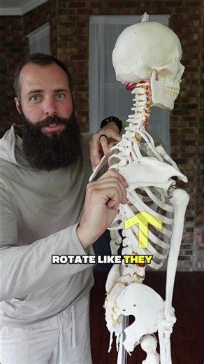 You can't get overhead because of your rib cage