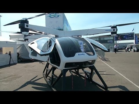 Zweisitziger Hubschrauber: Riesendrohne zum Selberfliegen | DER SPIEGEL