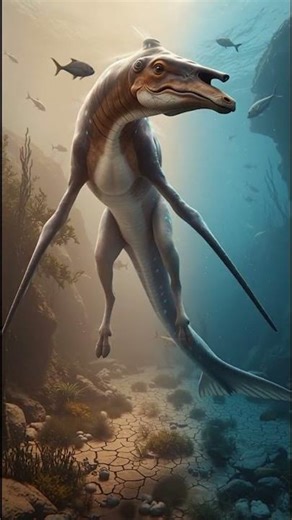 Whales Used To Walk?! Evolution's Scariest Twist 😱 #shorts