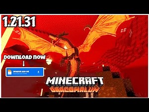 Minecraft Dragon Add-on V1.21 🔥| Installing the Best Minecraft Add-On!