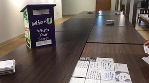 Some of the 1,000 secrets collected by NC State students. Collect and share secrets at your school - use the link in the comments to learn about "PostSecretU" | PostSecret