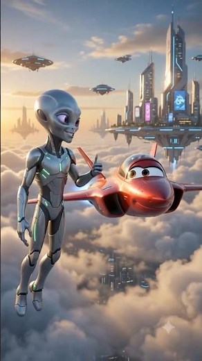 Alien vs Jet ✈️👽