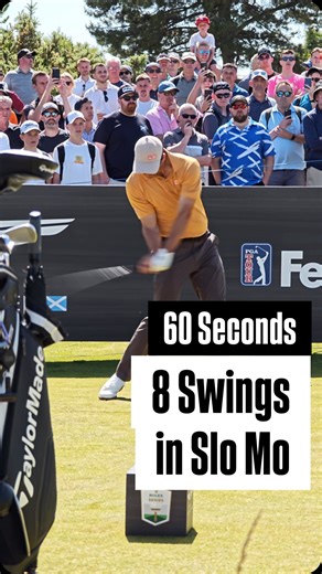 Golf | DTL.cam | Swing Vault on Instagram: "8 beautiful swings recorded from the same FOV position - enjoy in slomo with a bit of classical music  fits so perfectly #dpworldtour #pgatour #genesisscottishopen"