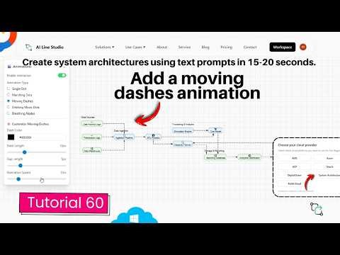 AI Line Studio Tutorial 60: Moving Dashes Animation System Architecture