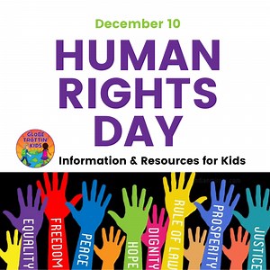 Human Rights Day Information & Resources for Kids