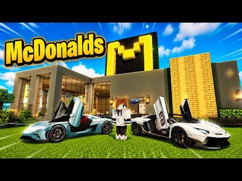 I Built McDonald’s in Minecraft