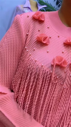 Miyake's Classy Unique Peach and Purple Collection