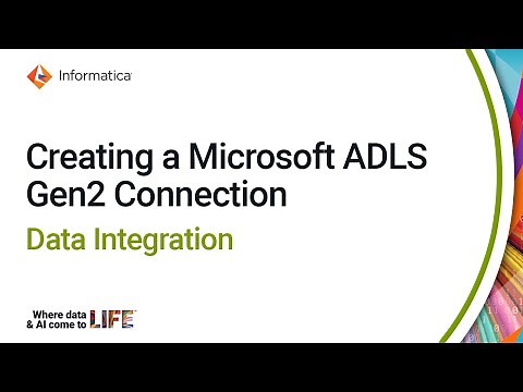 Creating a Microsoft Azure Data Lake Storage (ADLS) Gen2 Connection in Data Integration