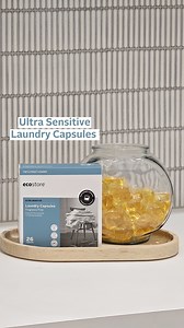 Meet our newest mess-free, stress-free Ultra Sensitive Laundry Capsule 﫧. Everything you love about our laundry liquid, in an easy to use capsule! Pick yourself up a box online at ecostore.com  - https://bit.ly/ecostoreLaundry | Ecostore | Facebook