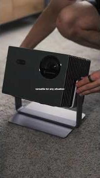 Hollywood quality laser projector unboxing