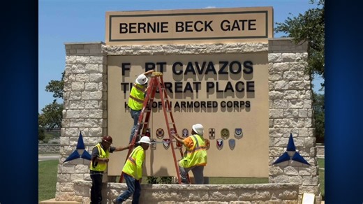 PHOTOS: Fort Hood name restored, Fort Cavazos signage removed