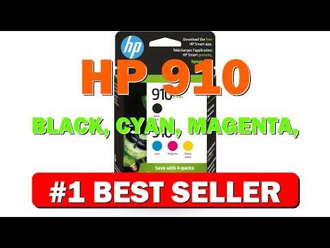 HP 910 Black, Cyan, Magenta, Black Ink Cartridge (Black XL + CMY) - B07SZKCGFJ