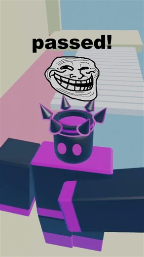 0 stud troll fail #roblox #memes #funny #shorts #slaptower #trolltower #