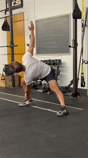 Lateral Duck Under Squat with Rotation