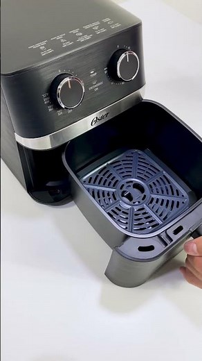 Freidora de aire Oster DiamondForce 4 litros negra CKSTAF401MDF #electrodomésticos