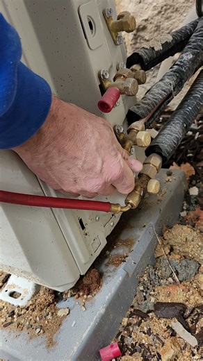 mini split charging port hose adapter