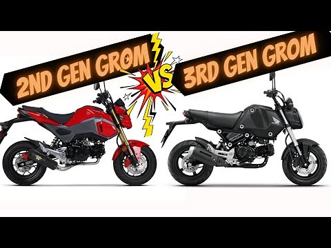 2nd Gen SF Grom vs 3rd Gen 2022 Grom - Which one is better?