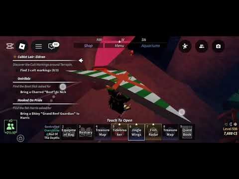 How to get rod of the depths tutorial:) don't forget to like and subscribe guys for more tutorials