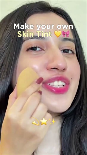 Guess what Create your own skin tint! 💗👀 Our whipped cream gives you that extra dewy finish.