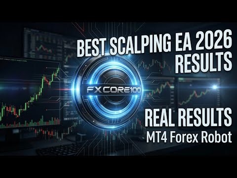 Best Forex Scalping EA 2026 | FXCore100 EA V5.1 MT4 Review | Real Myfxbook Results + Setup Guide
