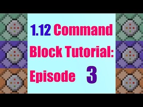 Gamerule, Replaceitem, and Kill! - 1.12 Beginner Command Block Tutorial Episode 3