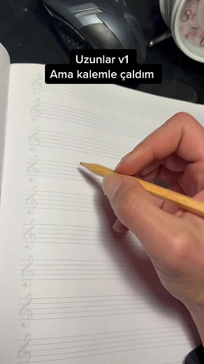Learn Musical Notation Techniques with Close-Up Writing