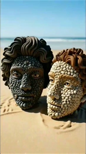 Crystal formation beach, some beautiful agate balls #outdoors diamonds and gold