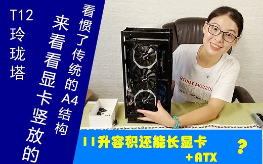 11升A4结构 的T12玲珑塔装长显卡还要上ATX电源
