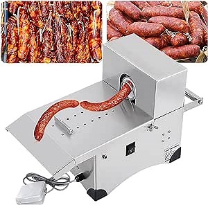 Durable Stainless Steel Sausage Tying Knotting Machine, Sausage Casings Binding Machine, Sausage Knot machine, Sausage linker Machine