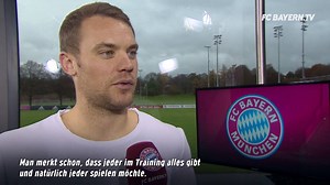 169K views · 2.7K reactions | Merkt man im Team und im Training, dass ein besonderes Spiel ansteht, Manuel Neuer? | FC Bayern München | Facebook