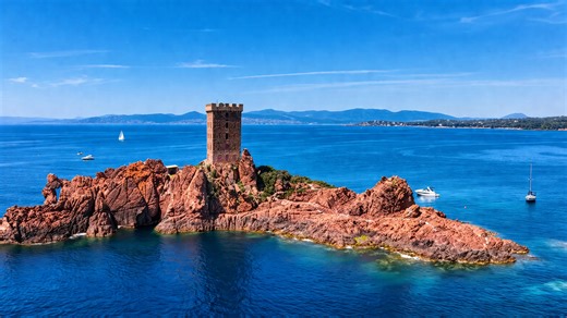 Built to watch the sea from a remote rock