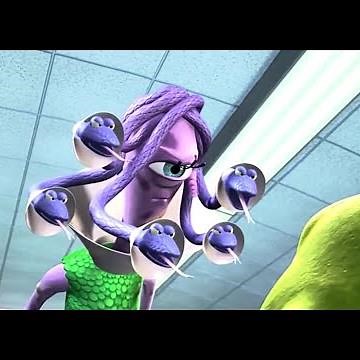 Monsters inc - celia gets mad at mike wazowski (Hebrew)