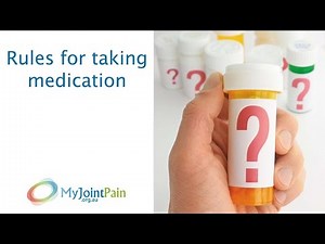 The importance of taking your medication correctly | Rules for taking medicaiton