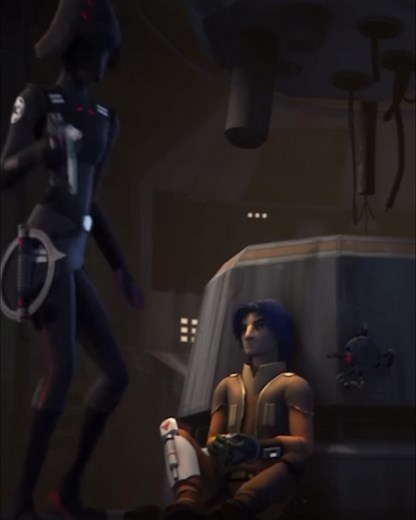 The 7th Sister Interrogates Ezra in Star Wars