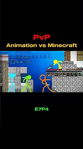 PvP E7P4 | Animation vs Minecraft | #minecraft #animation @alanbecker⁩