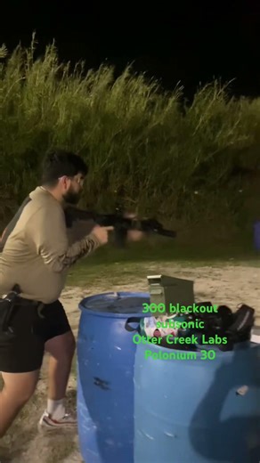 OCL Polonium .30 suppressor in action #funny #rap #automobile #army #airsoft #reels #igmilitia