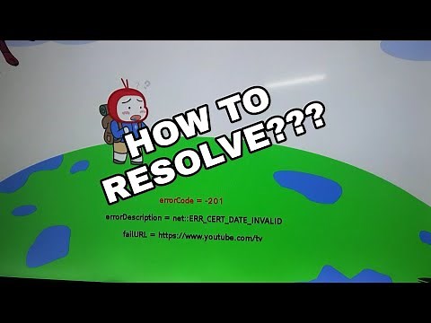 HOW TO RESOLVE YOUTUBE ERROR=-201 IN TCL SMART TV