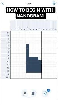 #nanogram #nanogrampuzzle #tipstosolvenanogram #howtosolvenanogram #nanogramsolver #nanogramsolution