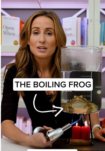 👉Don’t make this mistake 🐸 We tend to adjust and tolerate harmful changes if they are gradual and subtle enough. Where in your life have you put up with gradual deterioration until it’s too late? 🔥The use of the blow torch in this video might seem a bit shocking. But it is there to represent how harshly the heat can be turned up once we are trapped in a situation by our tendency to adjust rather than address problems. We might become broken down or weakened by the ever increasing toxicity of 