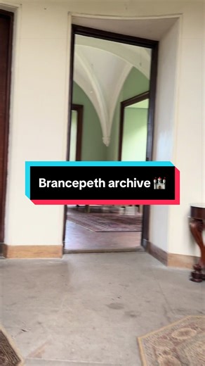 What do you think we have in here?? Let us know if you want to see… 🏰 #fyp #brancepethcastle #tour #comeinside #bookish