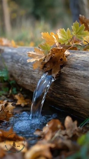 SPOT WATER IN THE FOREST (ORIGINAL SOUNDS)🌿🍃 #relaxing #naturesounds #asmr