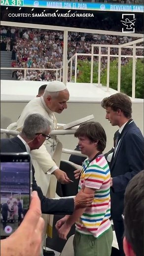 The Papal moment that stopped Madrid’s Bernabéu stadium | Shalom World News