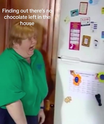 No More Chocolate Crisis: Finding out there’s no chocolate left in the house