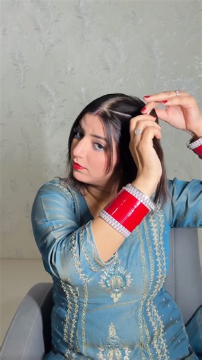 yasmeen | You just need 10 minutes to get your party ready hairdo ❤️🌸 Hair tutorial ✨ Follow for more of these! #hairstyles #simple #hairtutorial... | Instagram