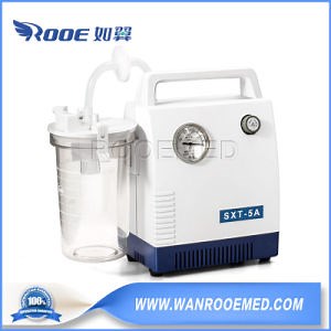 [Hot Item] Sxt-5A Portable Electric Phlegm Unit Suction Aspirator Machine for ICU Physical Therapy