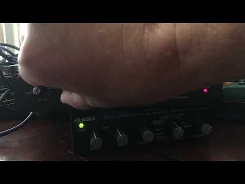 Alesis Nanoverb 2 Testing (synth)