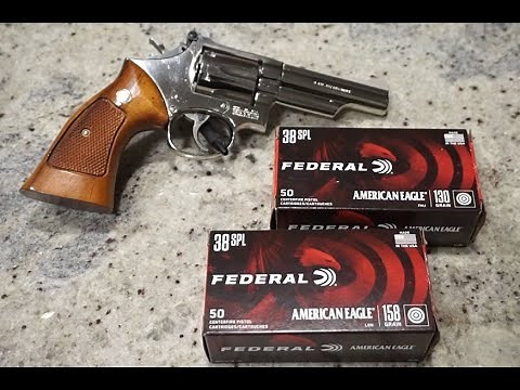 Smith & Wesson Model 19 Range and Accuracy Test.