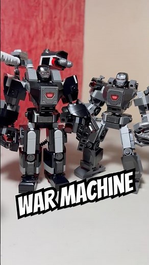 The BEST War Machine Mech! 🤯 #lego #legomarvel #legosets #warmachine #legomoc #marvel