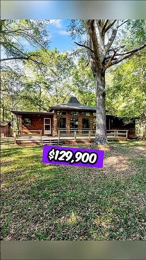 Alabama Cabin For Sale | 2.40 Acres | $129,900