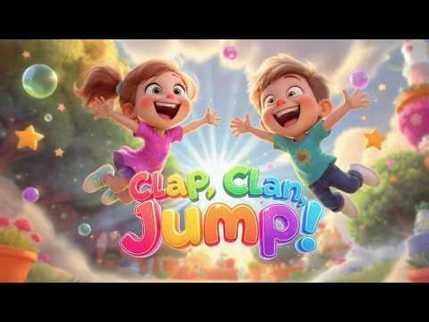 Clap, Clap, Jump! 🎶 | Fun Action Song for Kids | WiggleBops 3D Animation